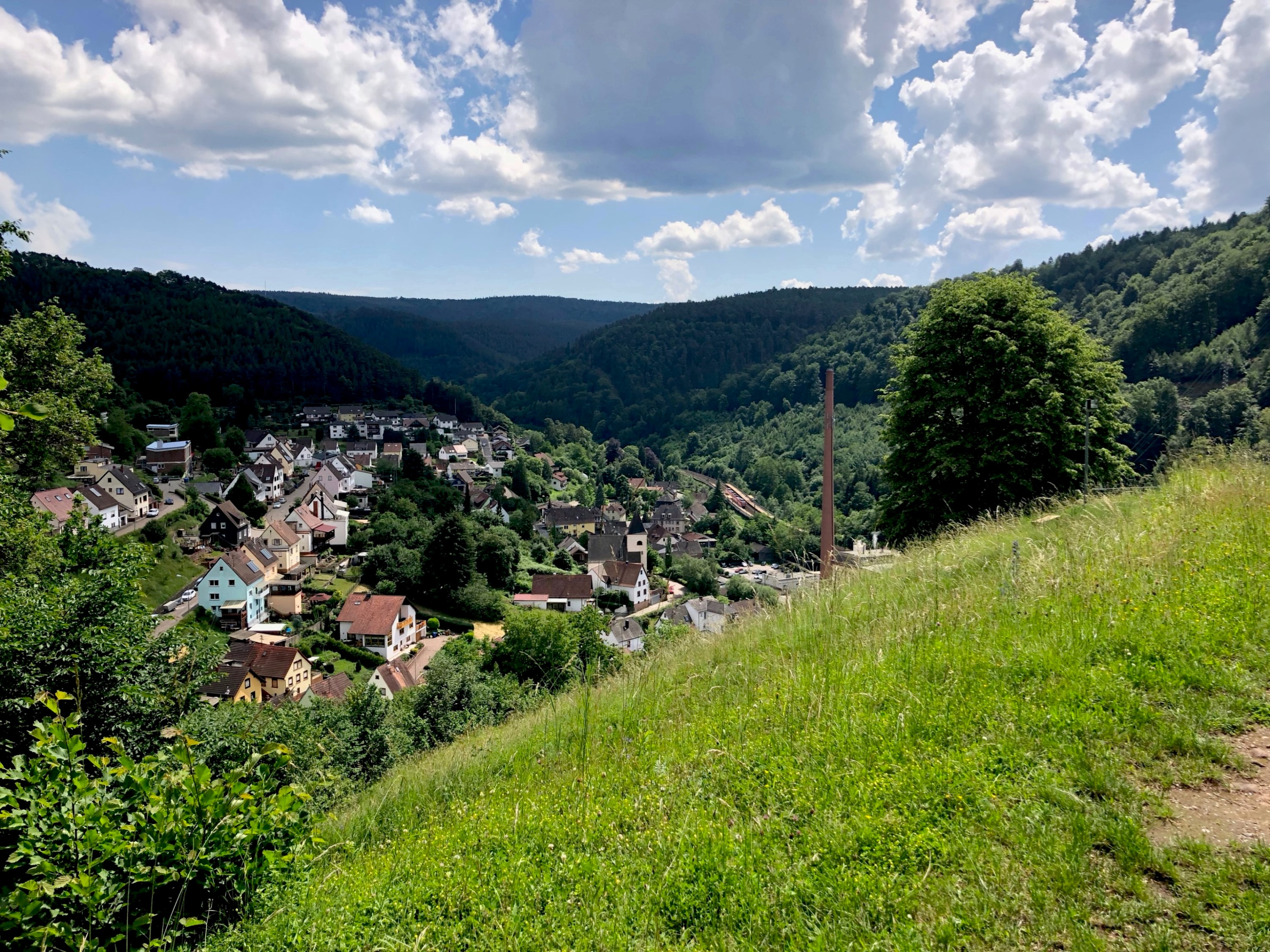 Blick auf Neidenfels