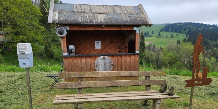 Kleine Raststation im Allgäu